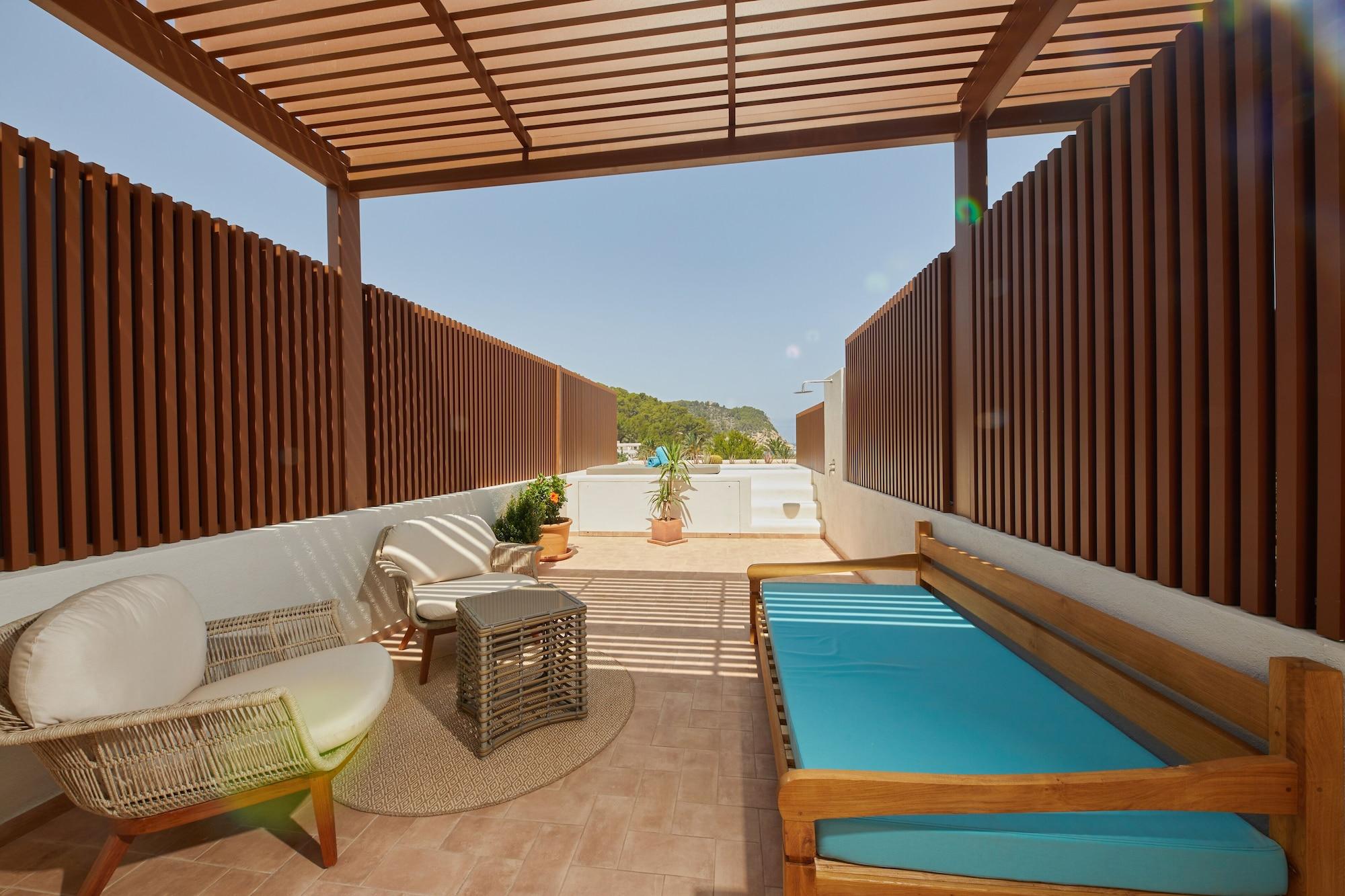 Cala San Miguel Ibiza Resort, Adults Only, Curio Collection By Hilton Port de Sant Miguel ภายนอก รูปภาพ Rooftop